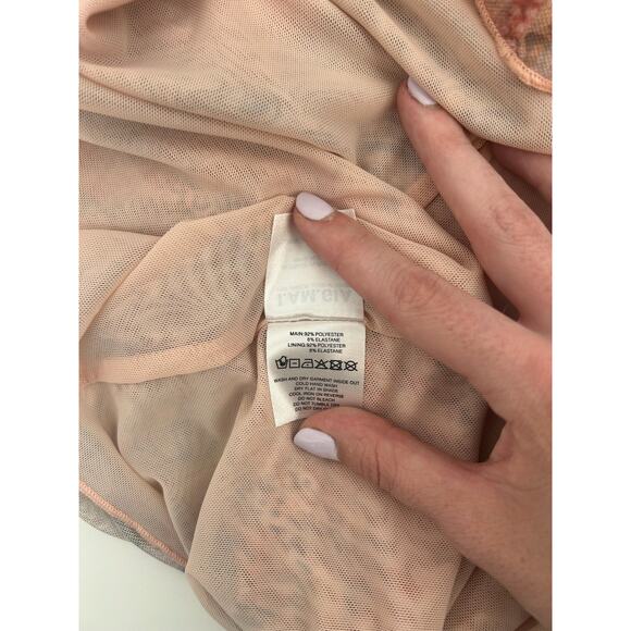 I.AM.GIA Ellery Dress Pink Blush Butterfly Long M - Picture 10 of 10